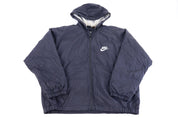 90's Nike Embroidered Logo Full Zip Jacket