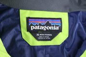 Patagonia Logo Patch Lime Green Full Zip Jacket