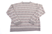 Vintage Munsing Wear Multipattern Knit Sweater