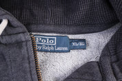 Polo by Ralph Lauren Embroidered Logo Grey Full Zip Hoodie