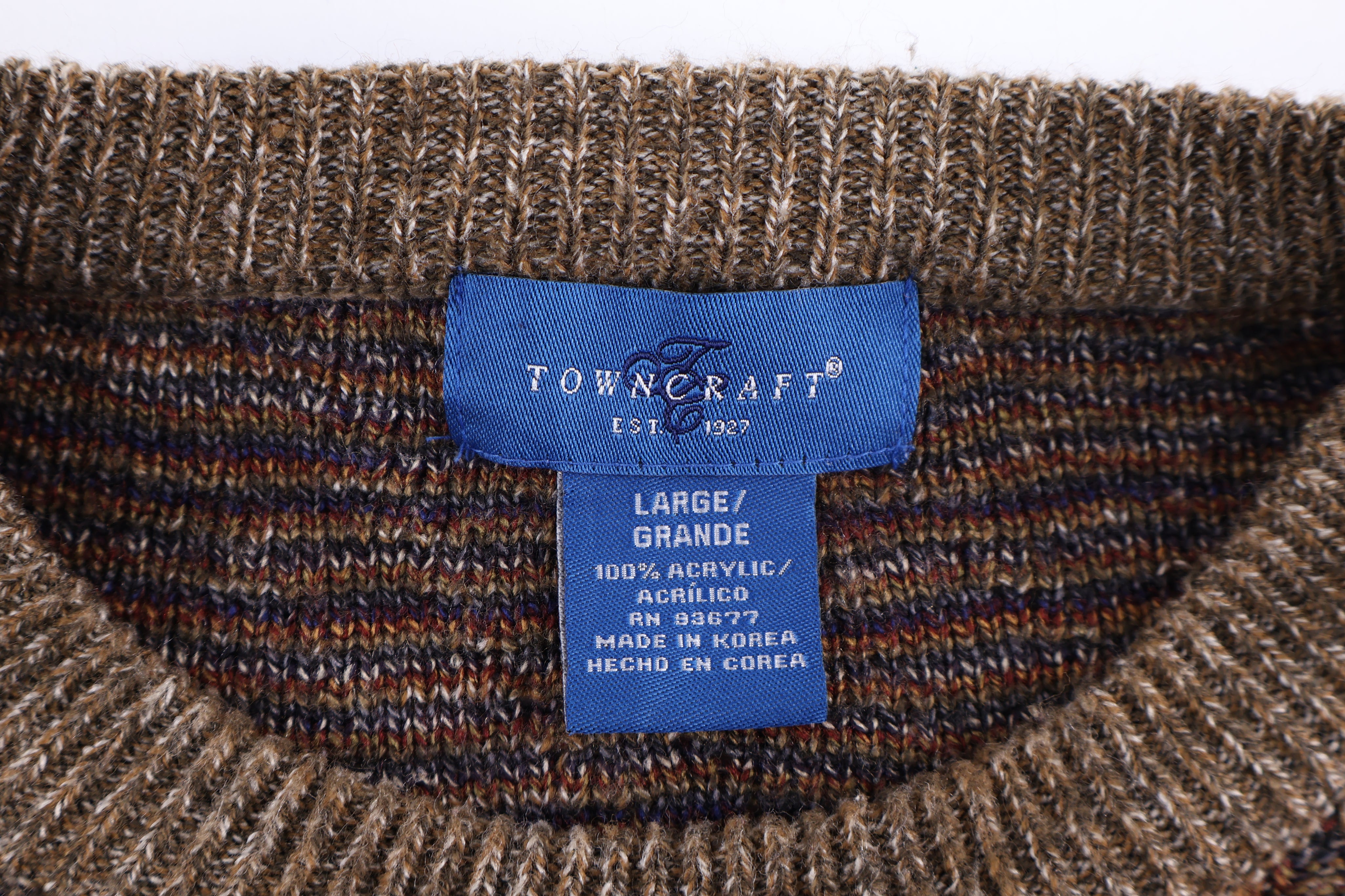 Towncraft Multipattern Knit Sweater