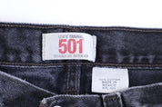 Levi's 501 Black Denim Jeans