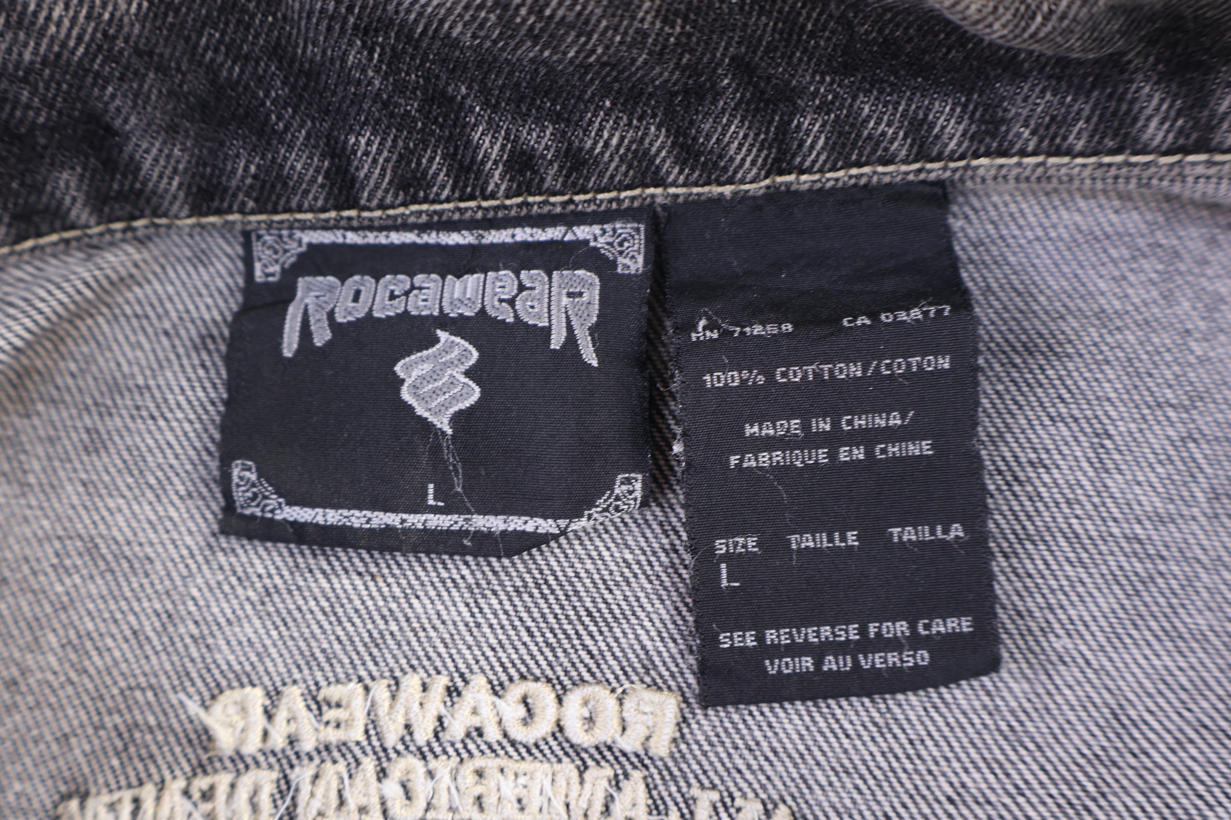 Rocawear Black Denim Jacket