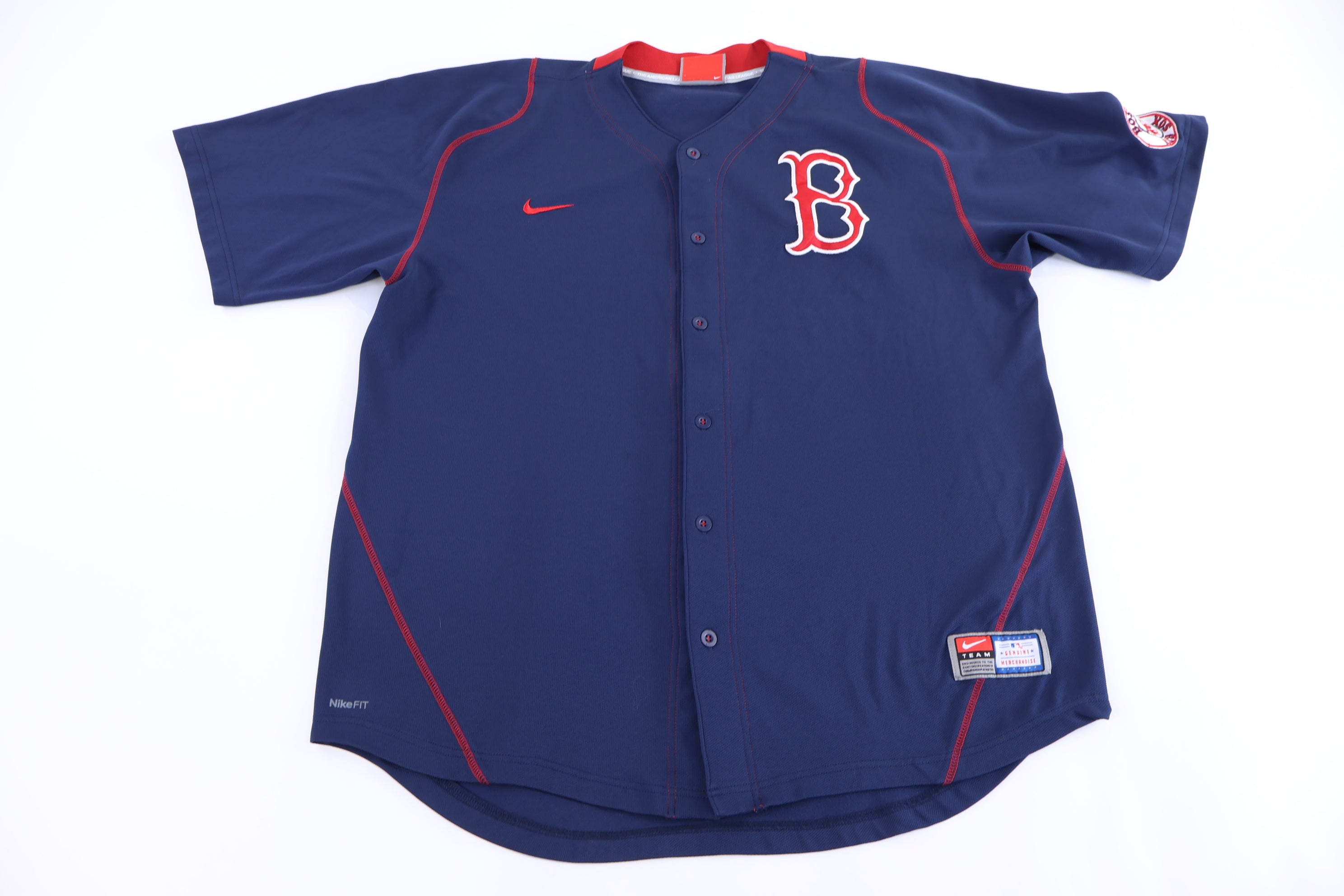 Vintage Nike Boston Red Sox Baseball Jersey
