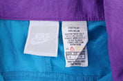 Women's 90's Nike Purple & Blue Full Zip Windbreaker