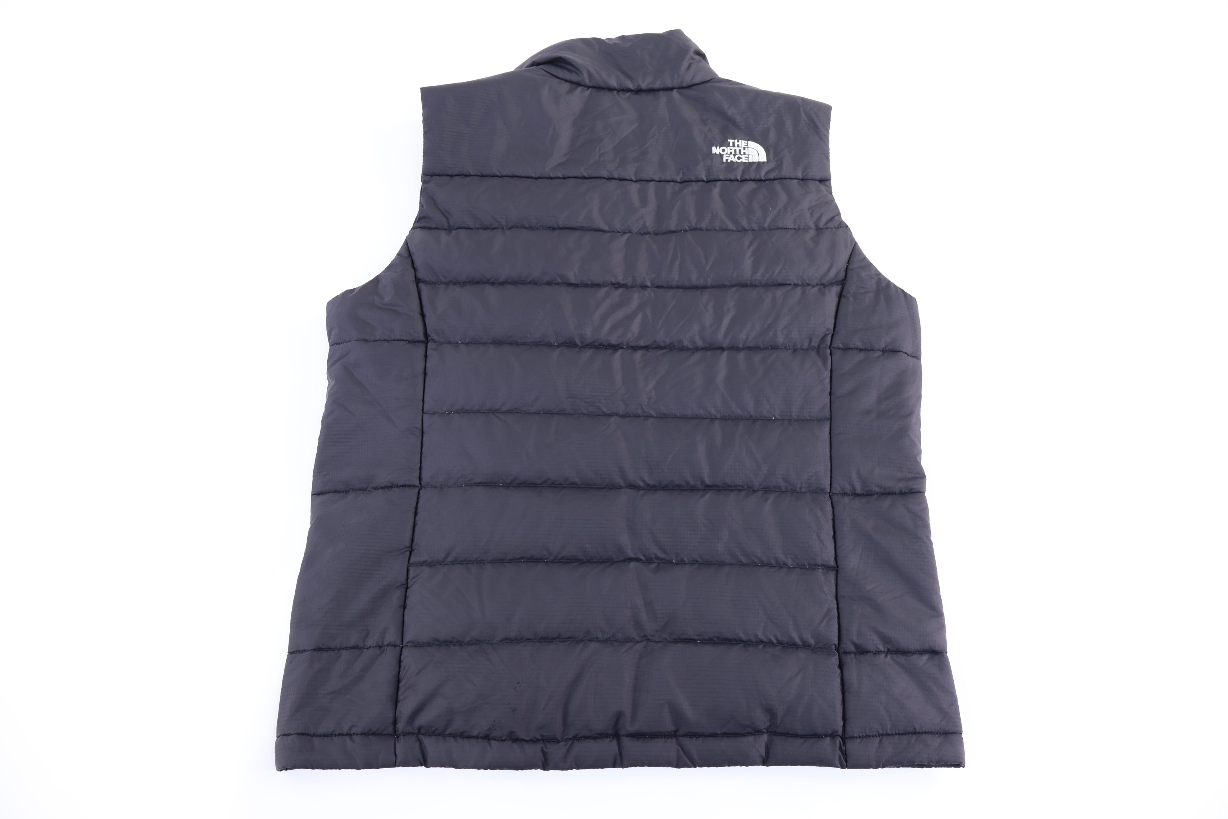 The North Face Black Full Zip Puffer Vest