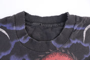 Vintage Liquid Blue Dragon Knight All Over Print T-shirt