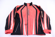 Vintage Artic Cat Orange & Black Full Zip Jacket