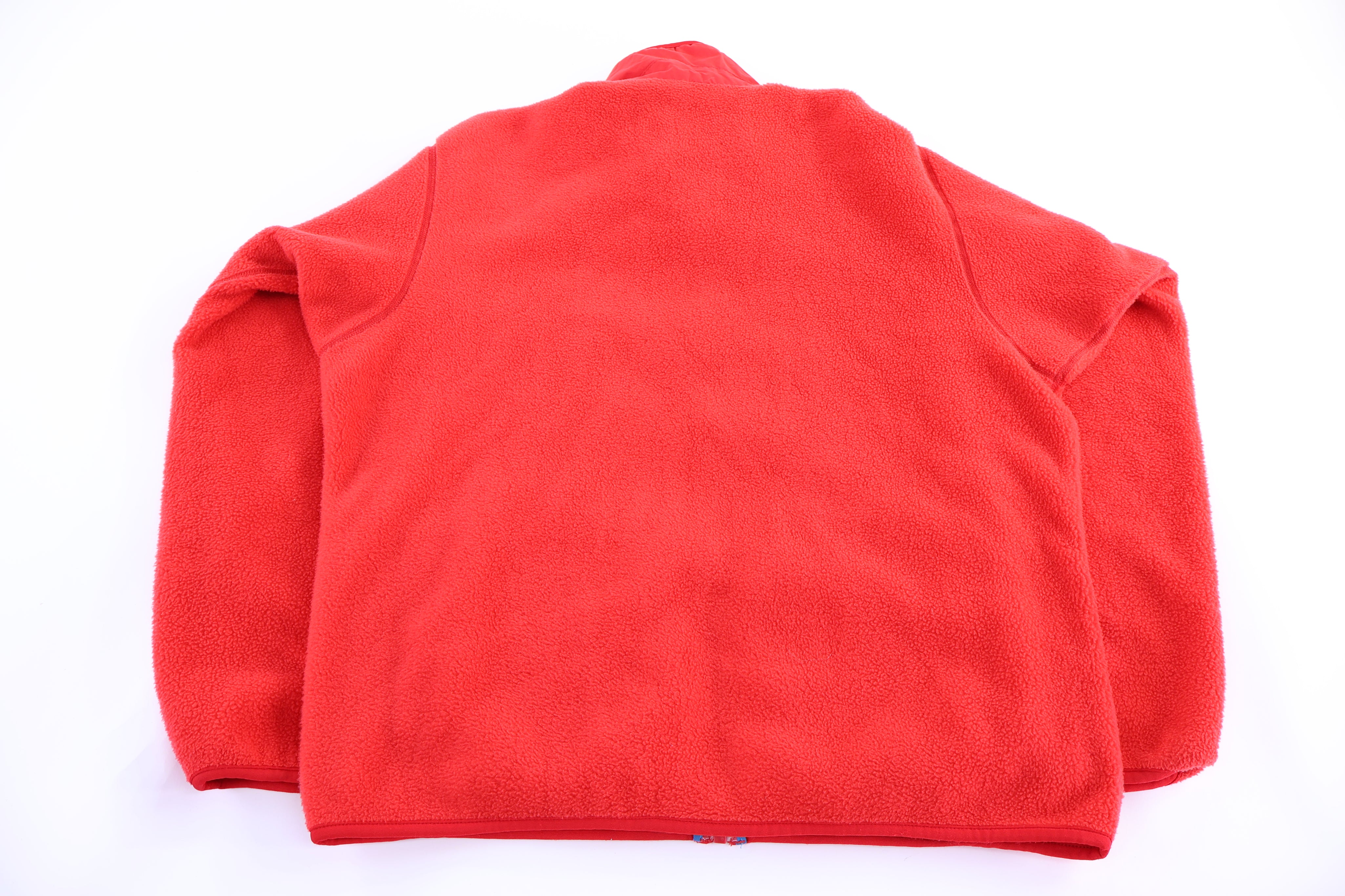 90’s Patagonia Full Zip Red Fleece Jacket