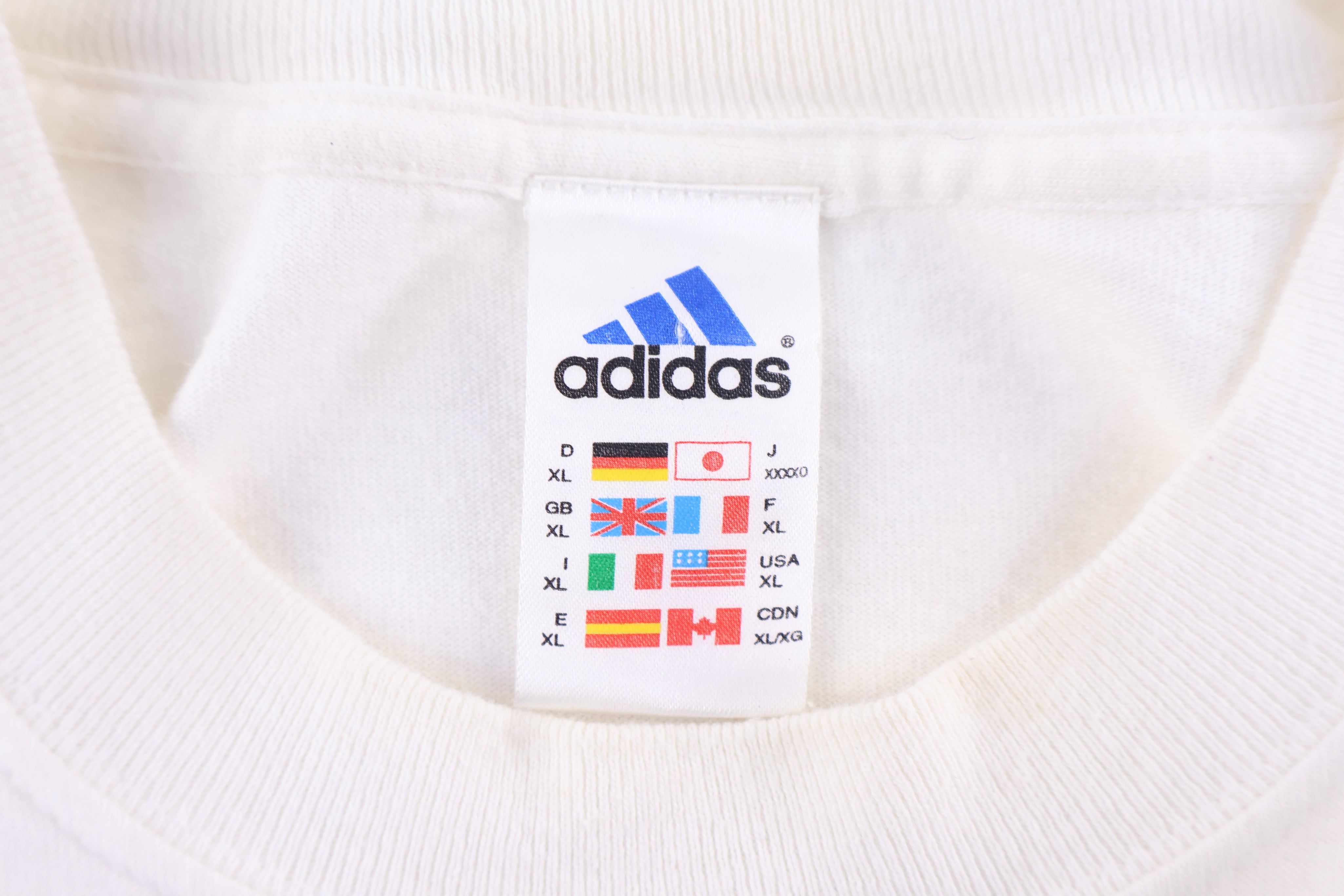 2000 Adidas France Champions d'Europe Soccer T-shirt