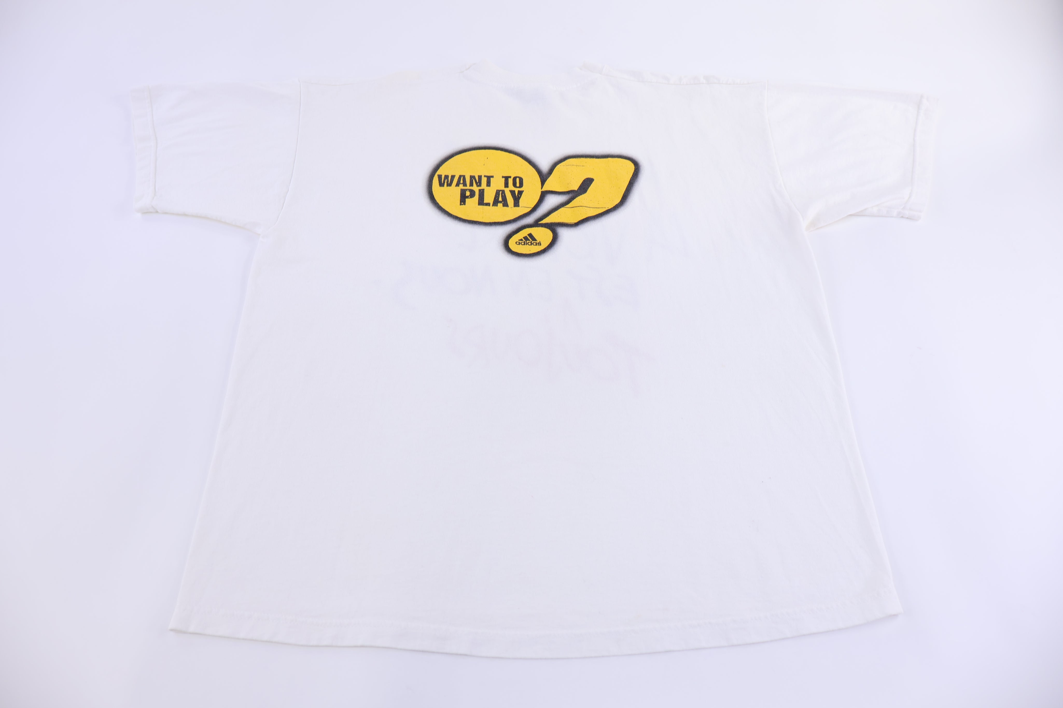 2000 Adidas France Champions d'Europe Soccer T-shirt