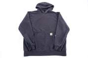 Carhartt Logo Patch Black Pullover Hoodie