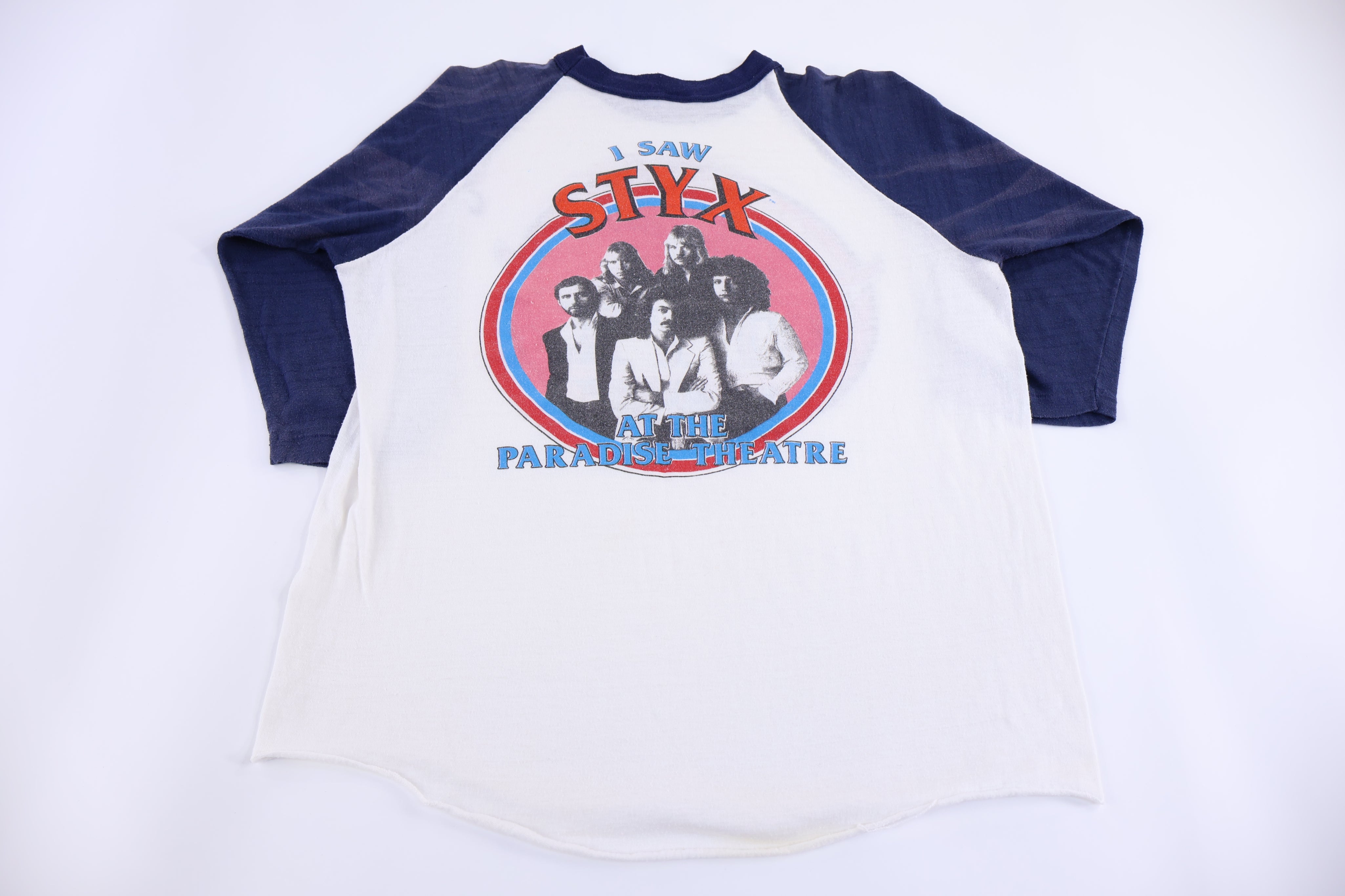 1981 Styx World Tour Raglan T-shirt