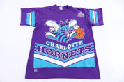 90's Charlotte Hornets Basketball T-shirt