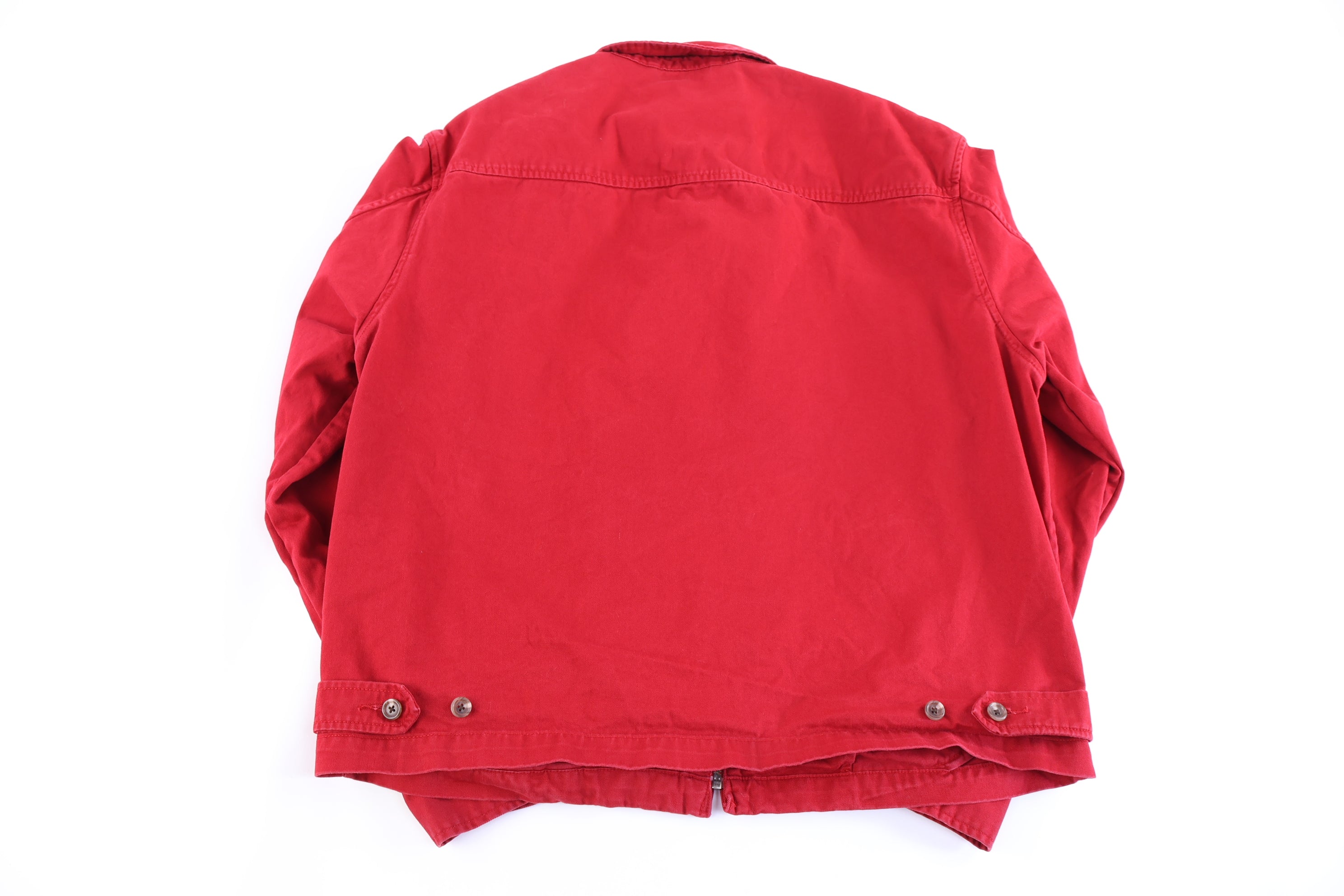 Polo by Ralph Lauren Embroidered Logo Red Full Zip Jacket