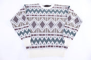 90's Michael Gerald Multipattern Knit Sweater