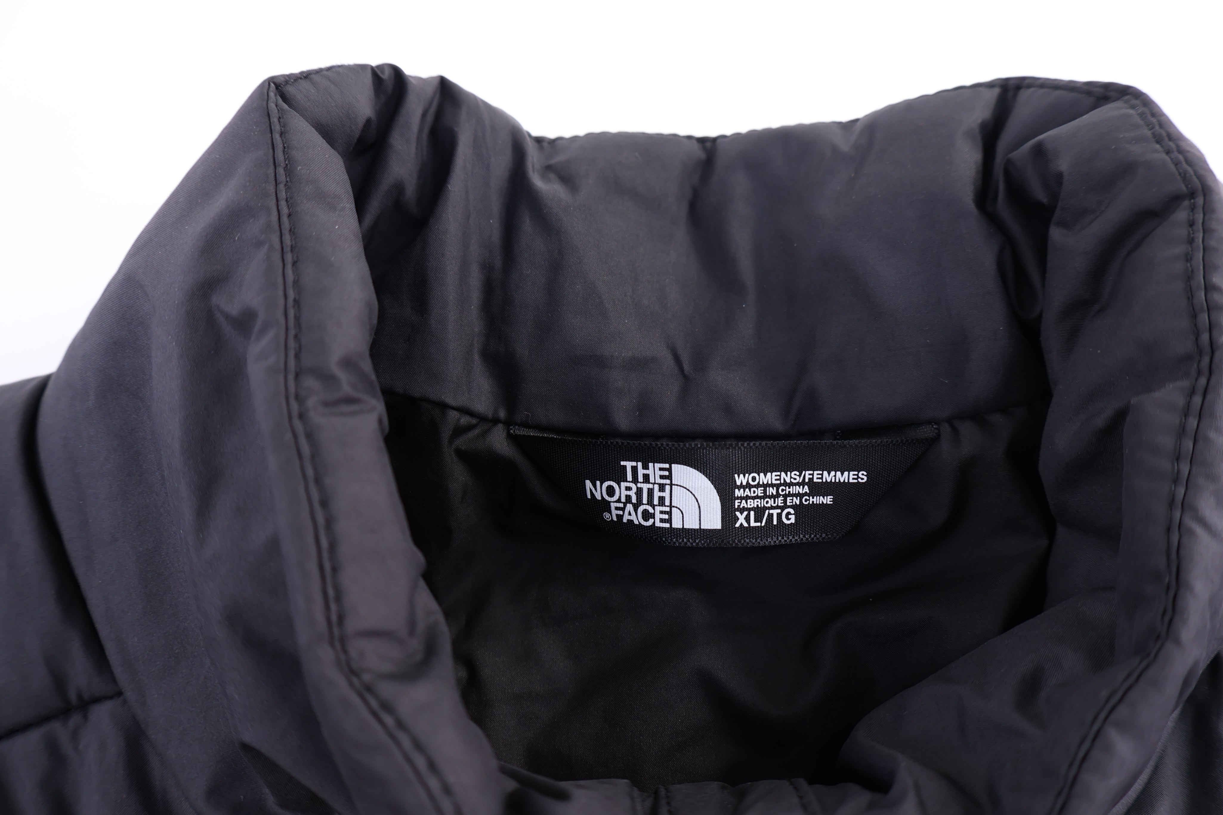 Women's The North Face Embroidered Logo Black Full Zip Jacket