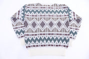 90's Michael Gerald Multipattern Knit Sweater