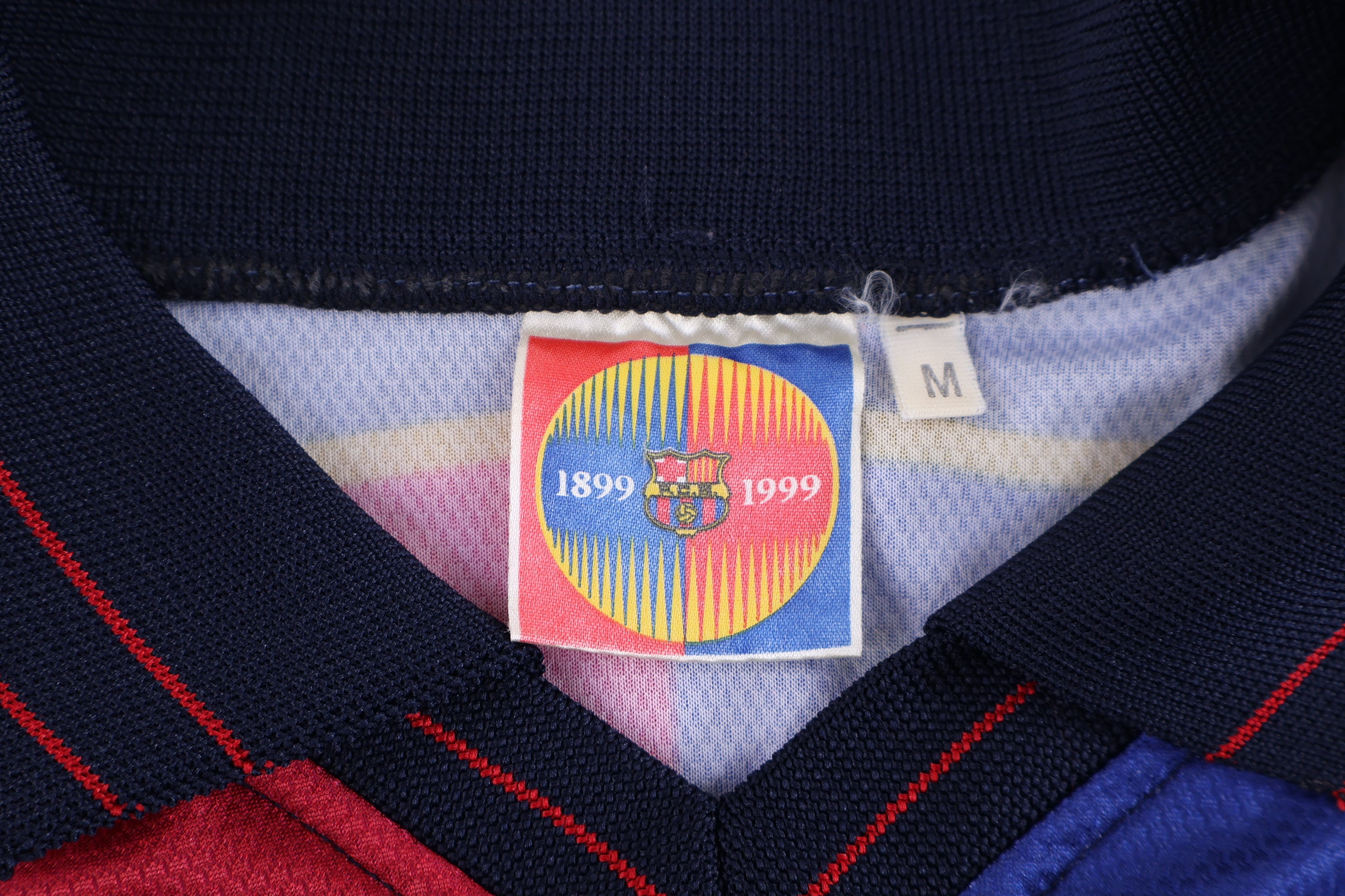 1999 Rivaldo Barcelona Centenary Soccer Jersey