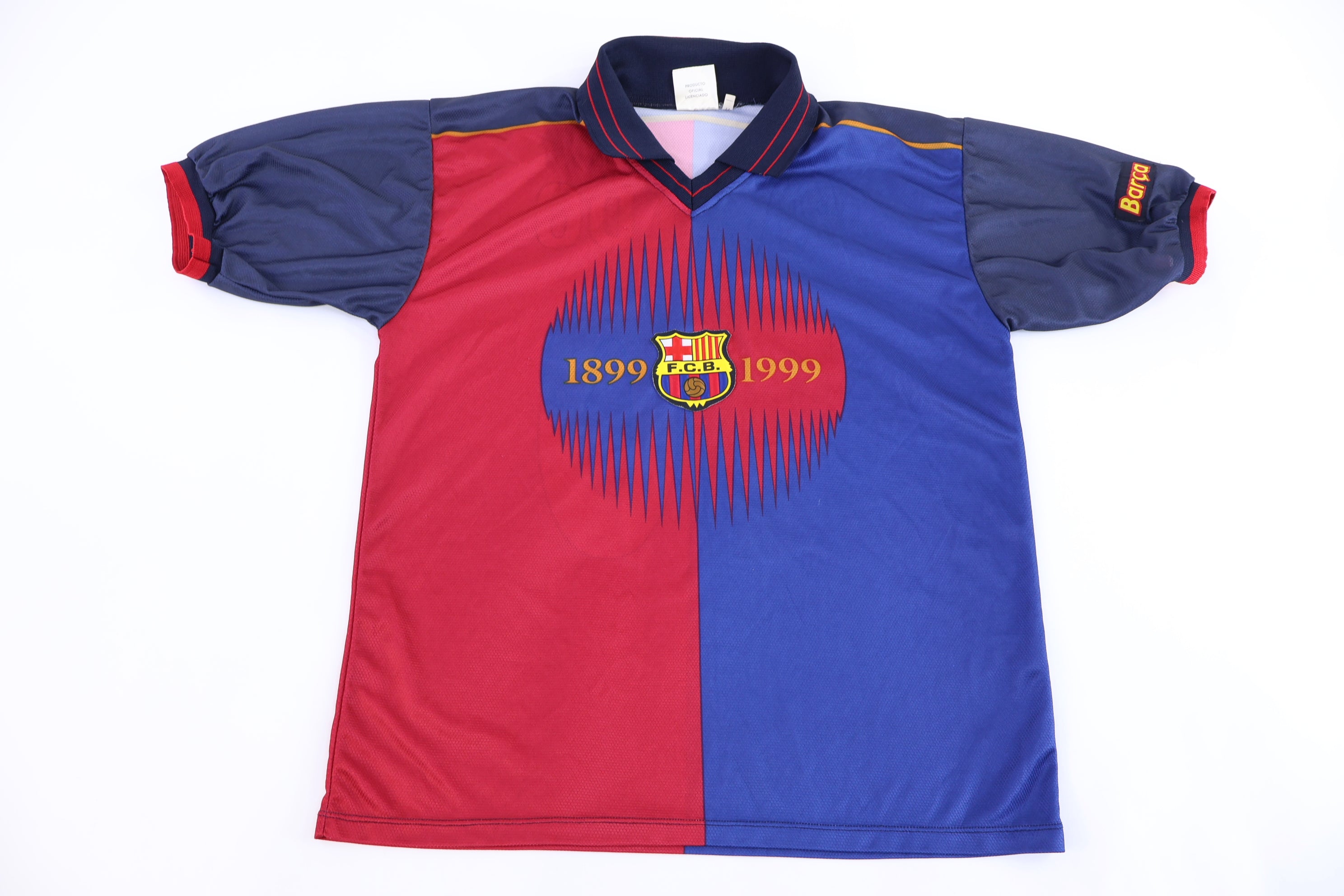 1999 Rivaldo Barcelona Centenary Soccer Jersey