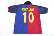 1999 Rivaldo Barcelona Centenary Soccer Jersey