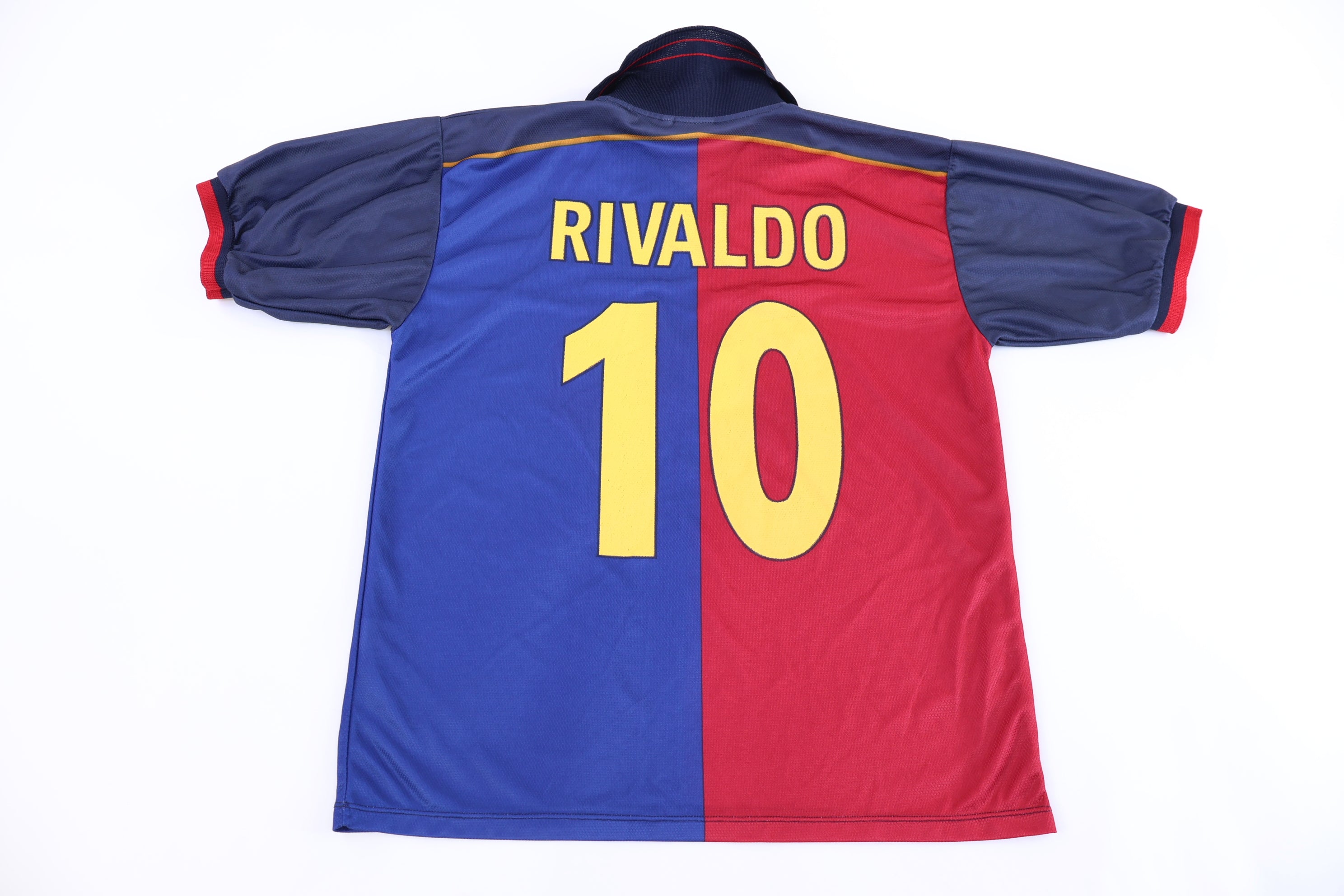 1999 Rivaldo Barcelona Centenary Soccer Jersey
