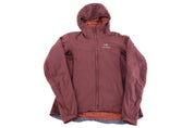 Women's Arc'Teryx Maroon Full Zip Jacket