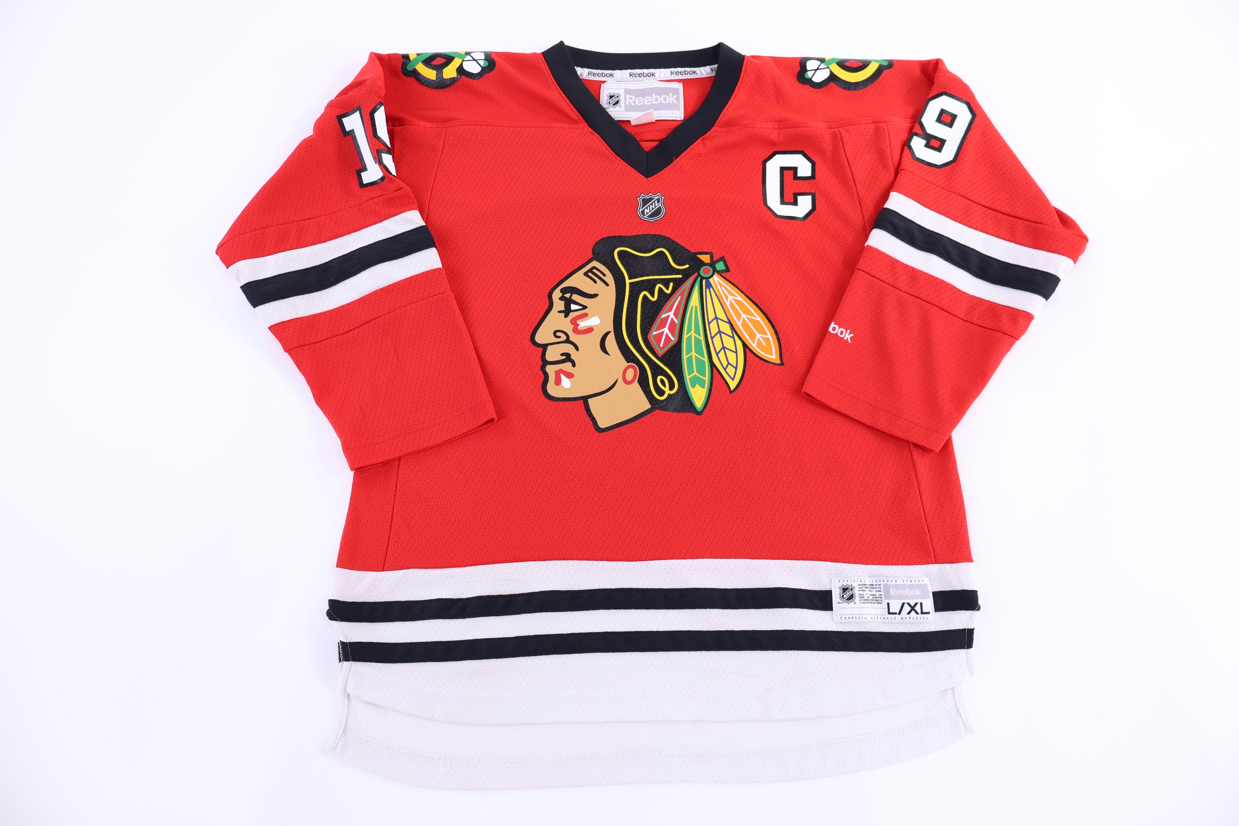Youth Reebok Jonathan Toews Chicago Blackhawks Hockey Jersey