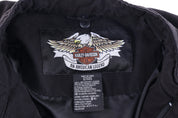 Harley Davidson Motorcycles Black Full Zip Jacket