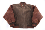 Vintage Field Stream Brown Leather Suede Jacket