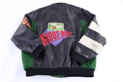 Vintage 7UP Shoot Out Basketball Leather Jacket