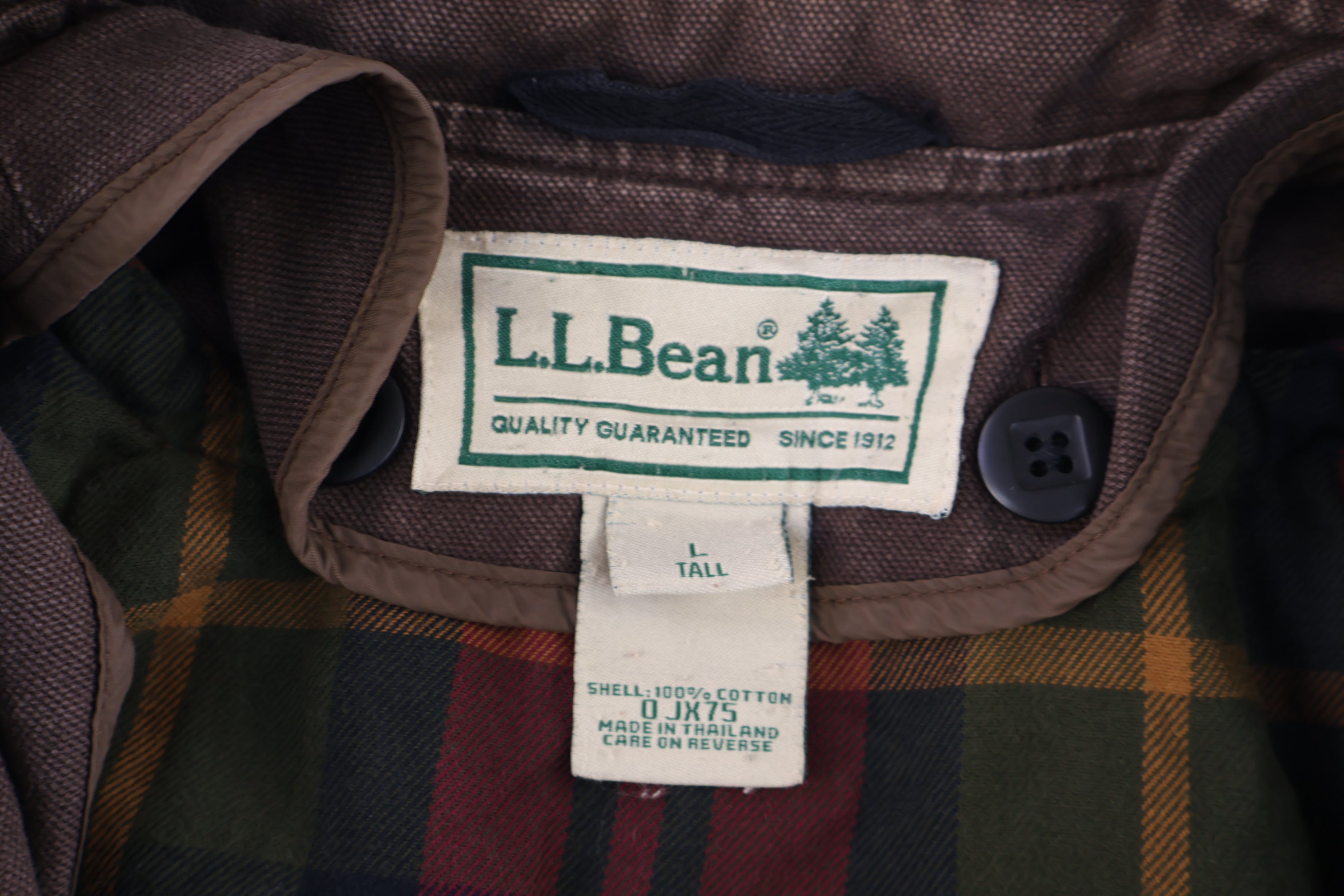 Vintage L.L. Bean Brown Barn Jacket