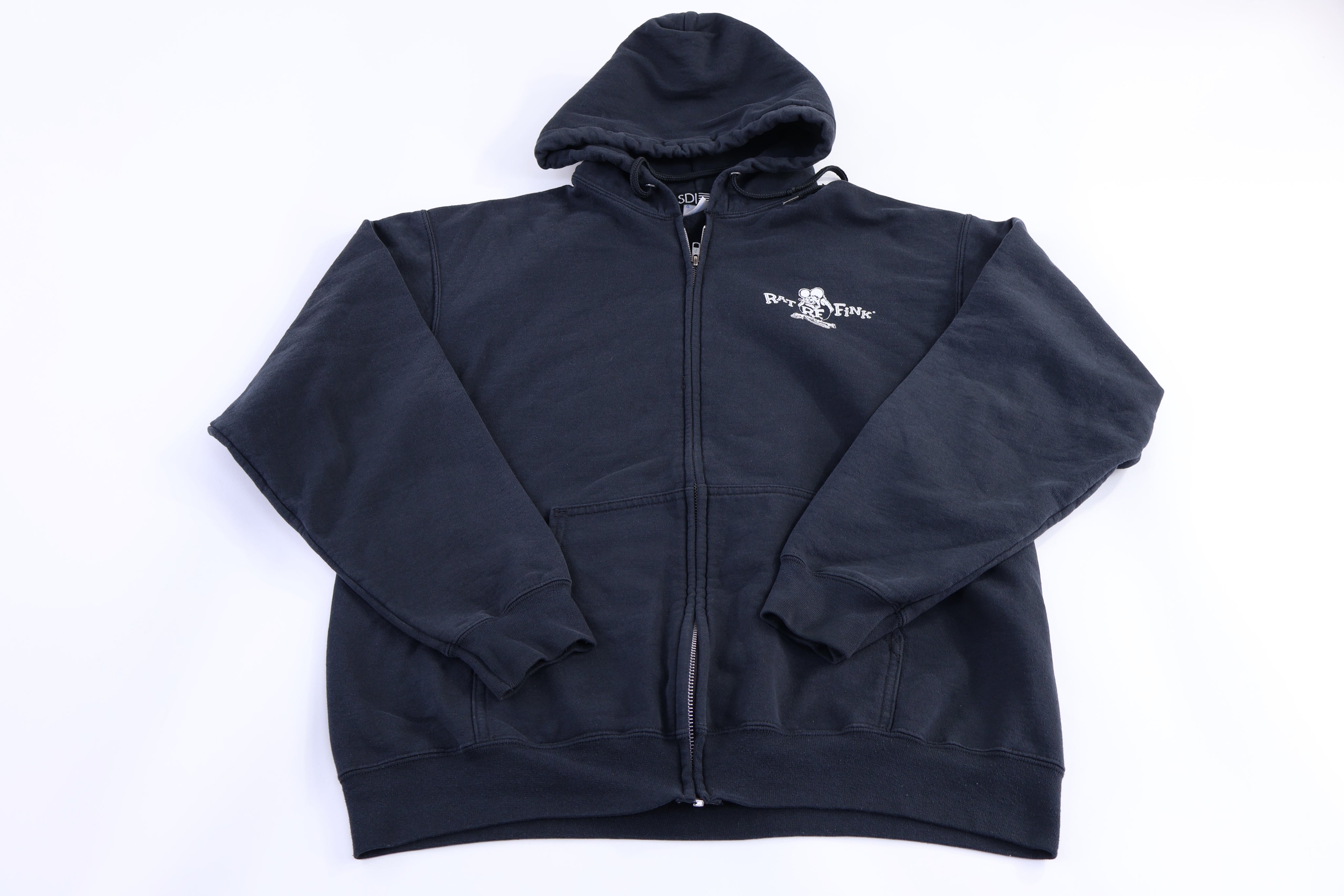 Vintage Rat Fink Full Zip Hoodie