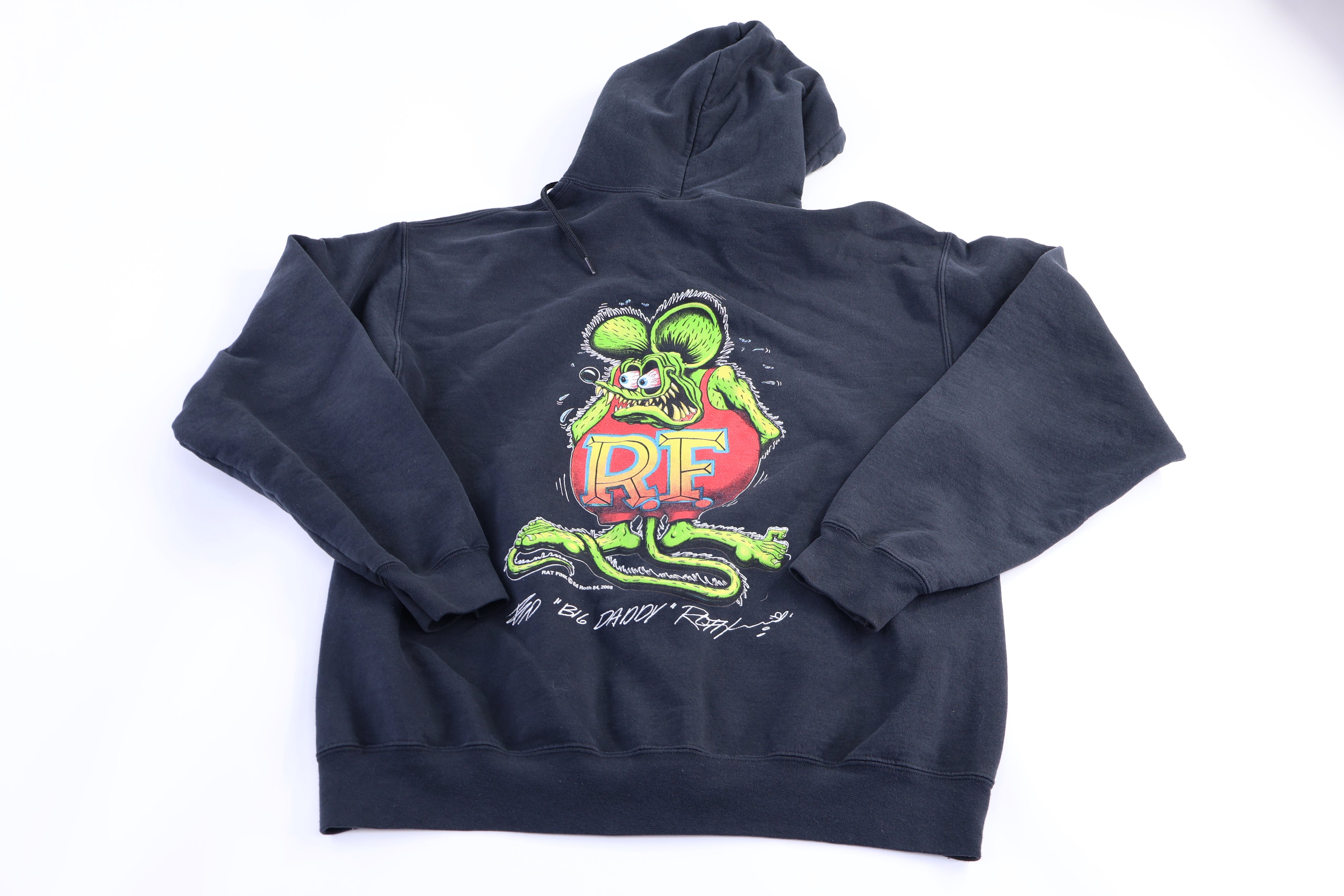 Vintage Rat Fink Full Zip Hoodie