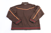 Quiksilver Brown Full Zip Track Jacket