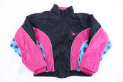 Women's Reebok Embroidered Logo Multicolor Full Zip Jacket