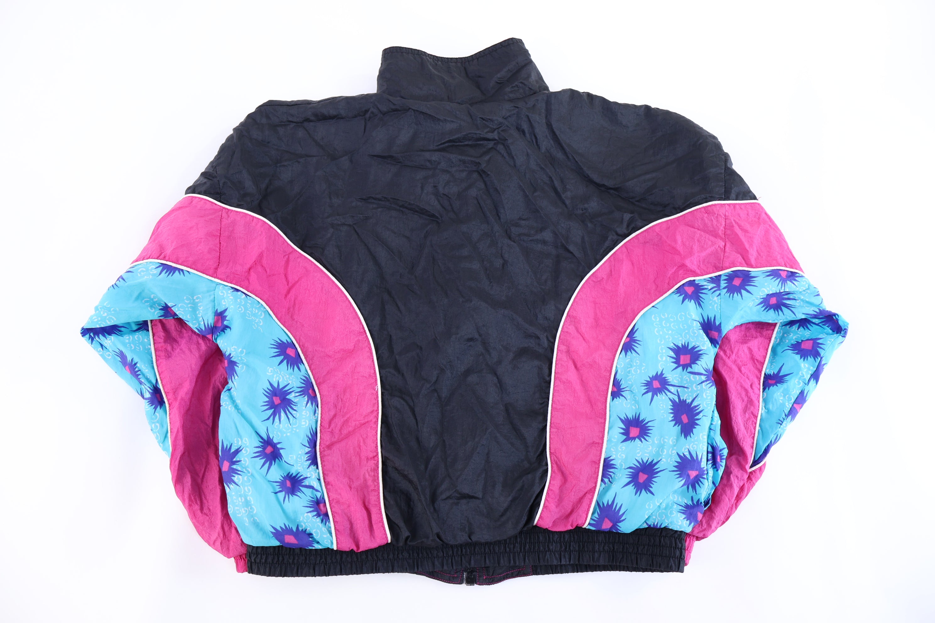 Women's Reebok Embroidered Logo Multicolor Full Zip Jacket