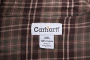 Carhartt Logo Patch Green LS Button Down