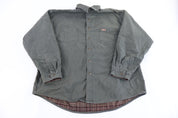 Carhartt Logo Patch Green LS Button Down