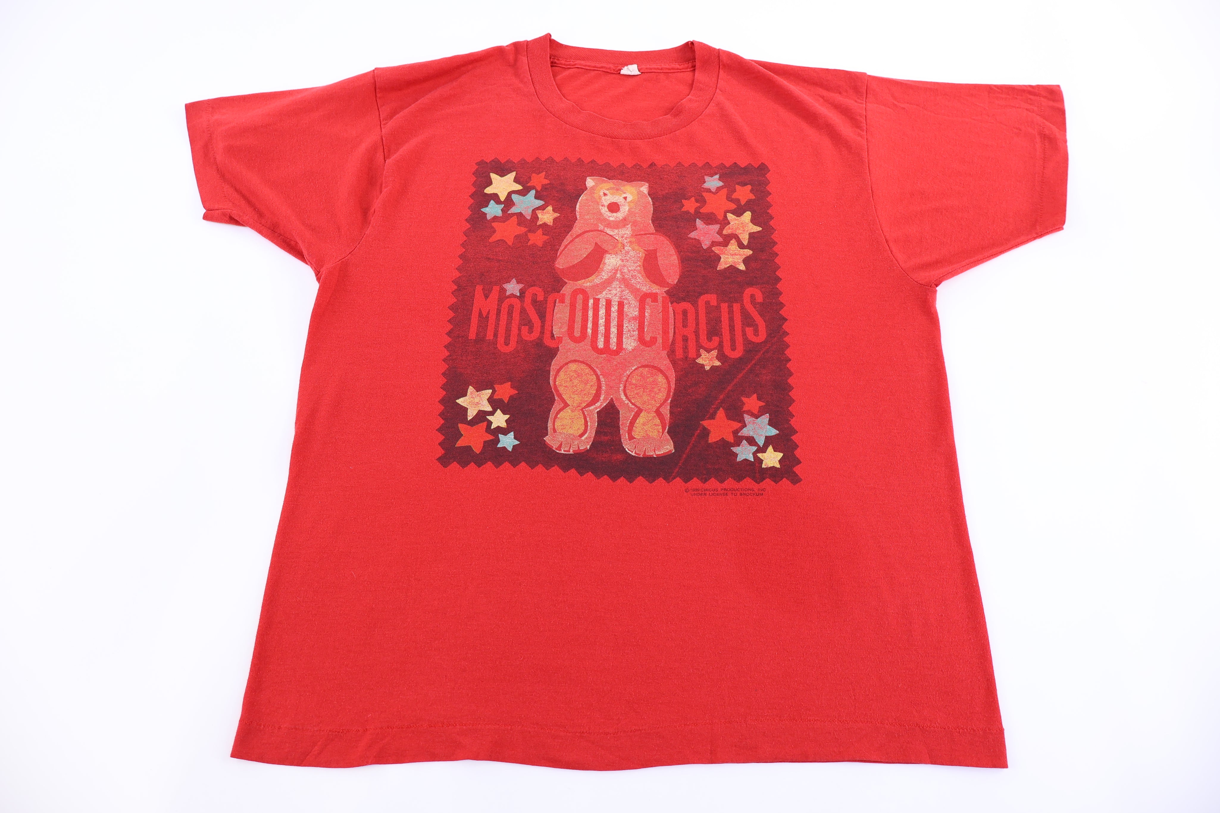 1989 Moscow Circus Graphic T-shirt