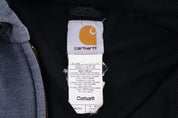 Carhartt Logo Patch Grey Full Zip Jacket