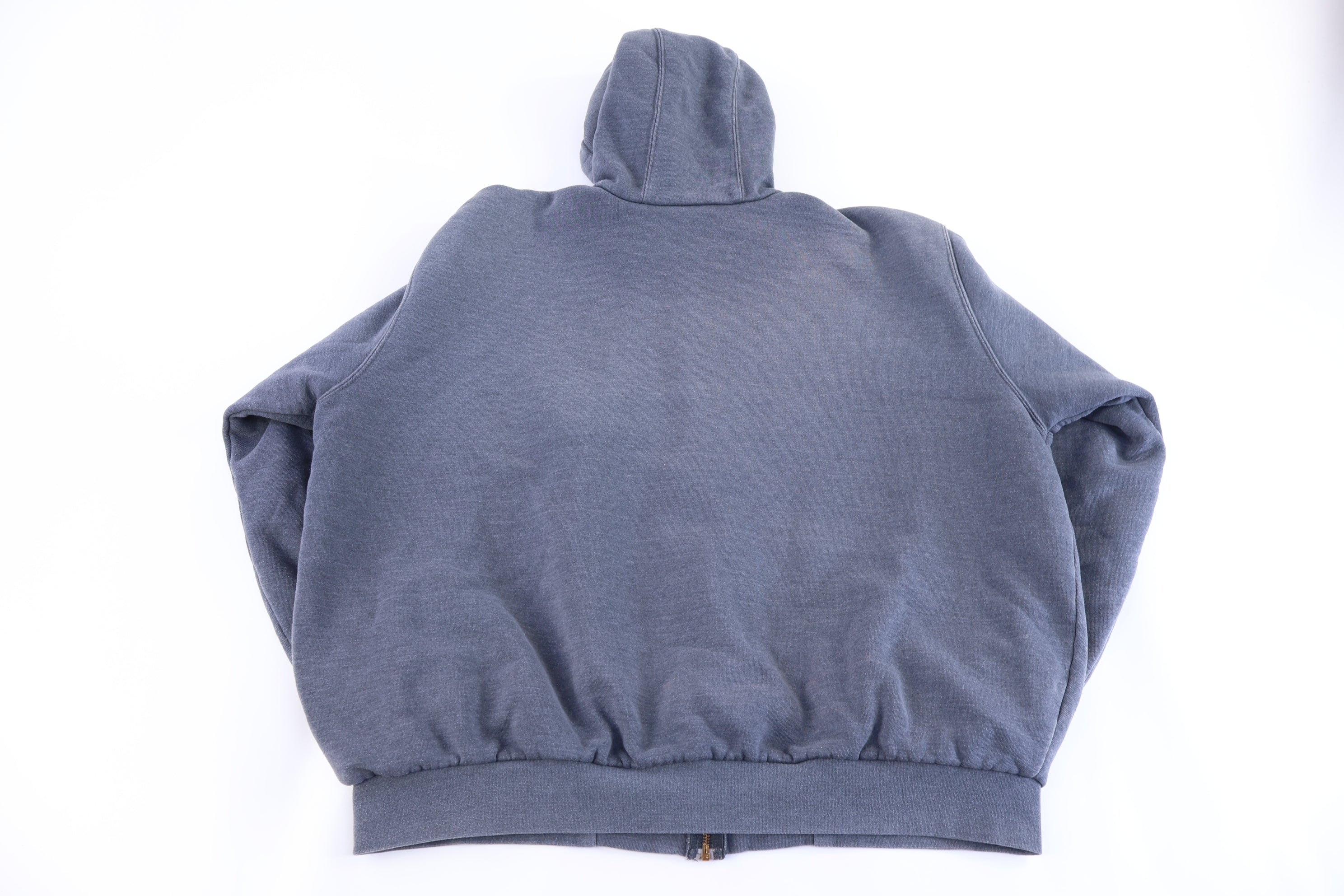 Carhartt Logo Patch Grey Full Zip Jacket