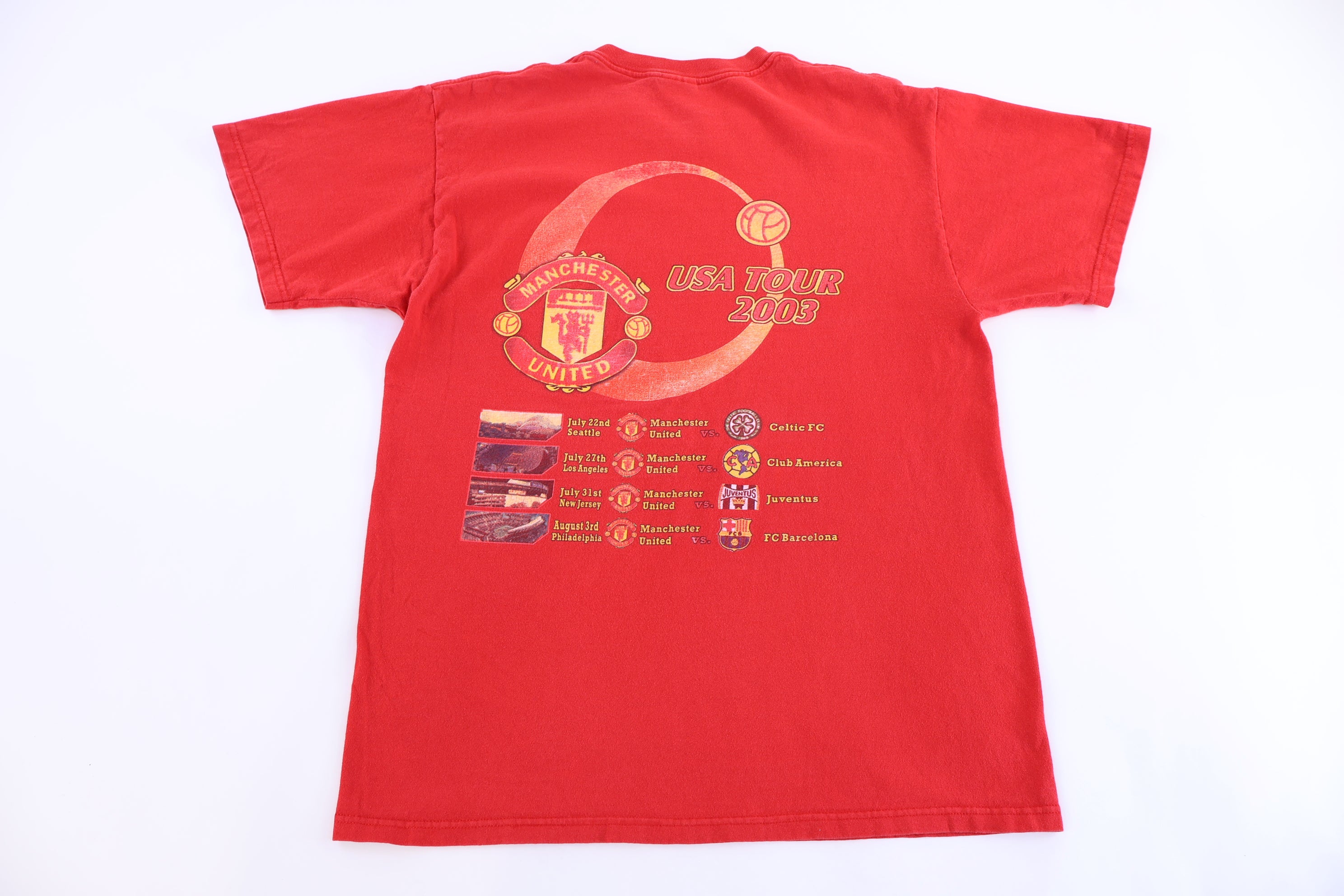 2003 Manchester United USA Tour T-shirt