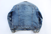 80's Levi's Medium Wash Sherpa Lined Trucker Jacket