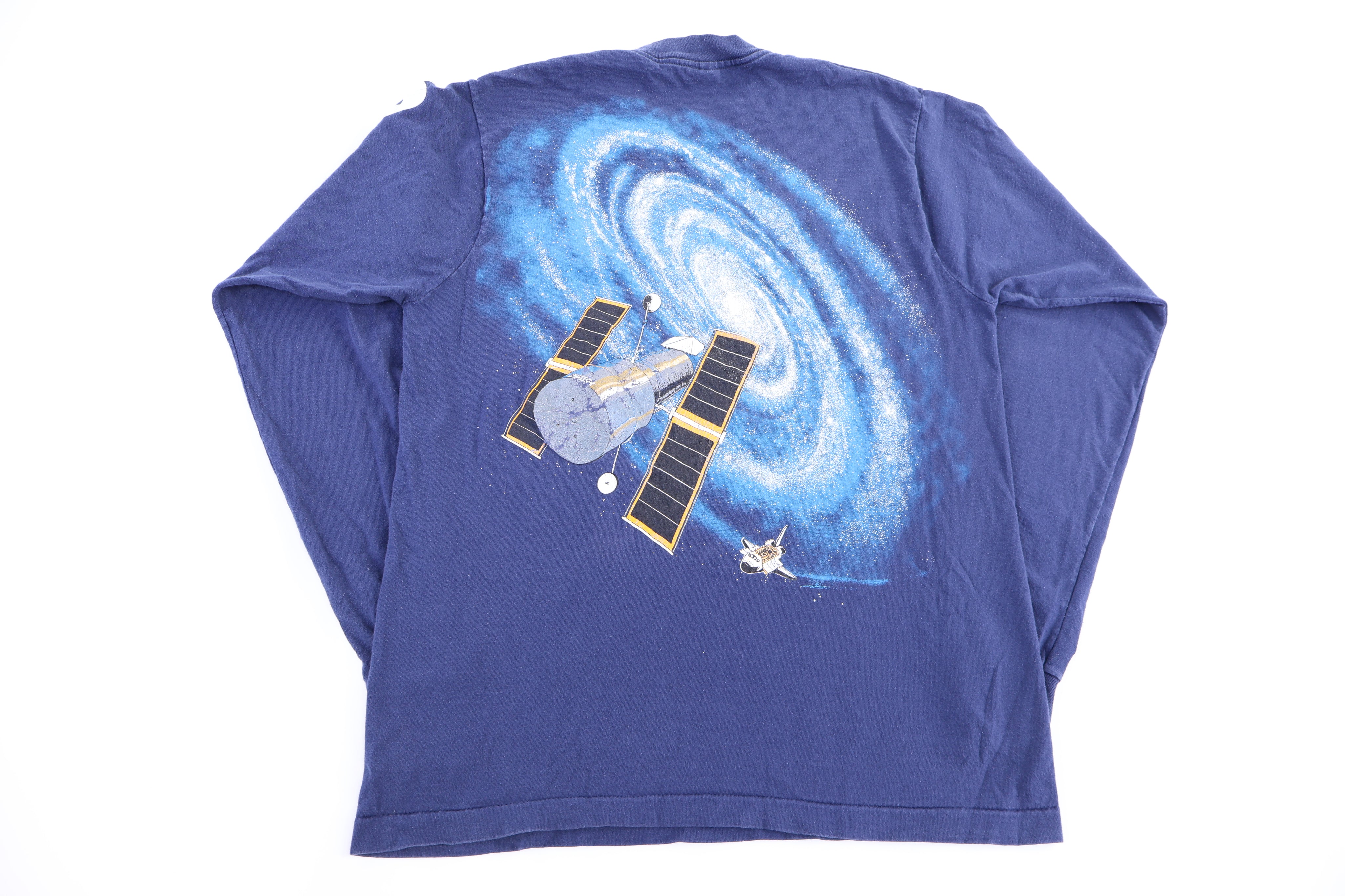 90's Edwin P. Hubble Extragalactic Astronomy LS T-shirt