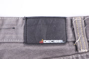 Y2K Decibel Grey Denim Shorts