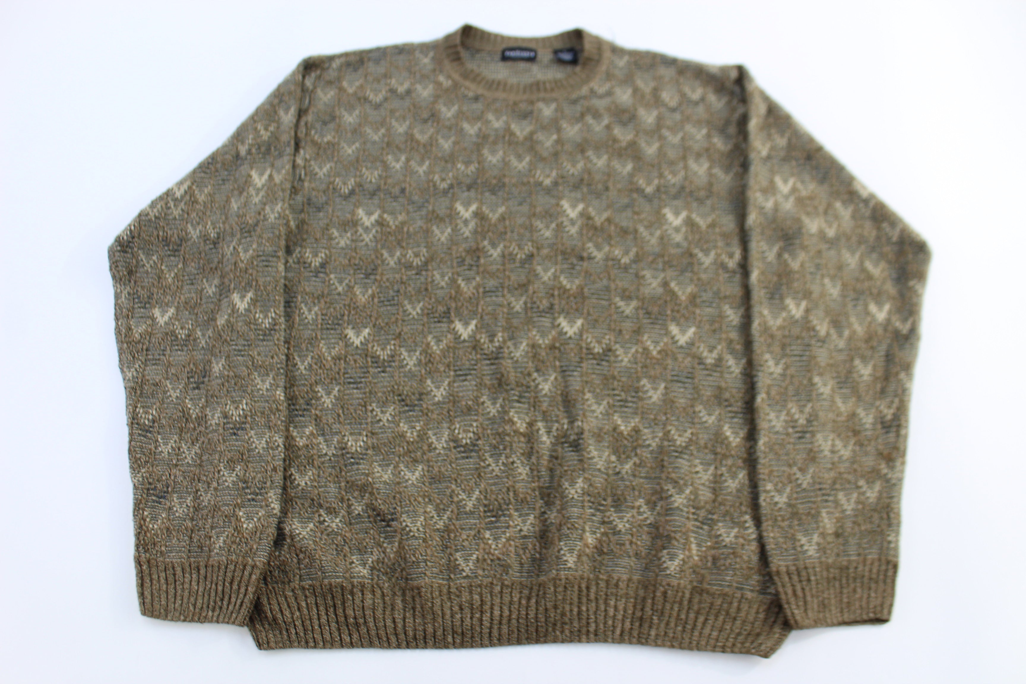 Van Heusen Multipatterned Knit Sweater
