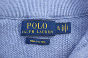Polo Ralph Lauren Embroidered Logo Blue Quarter Zip Sweater