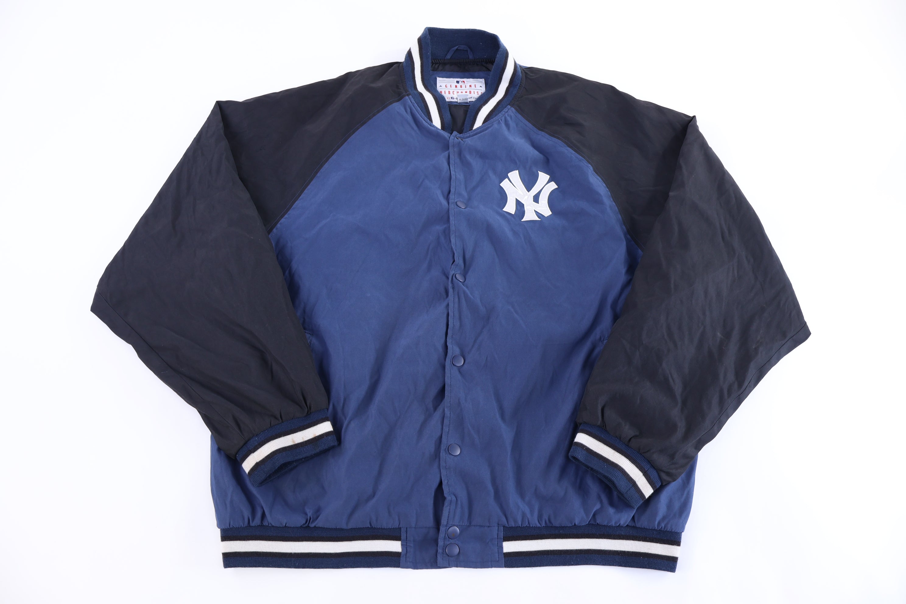 Vintage New York Yankees Full Snap Windbreaker