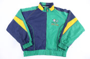 90's University of Notre Dame Full Zip Windbreaker Jacket
